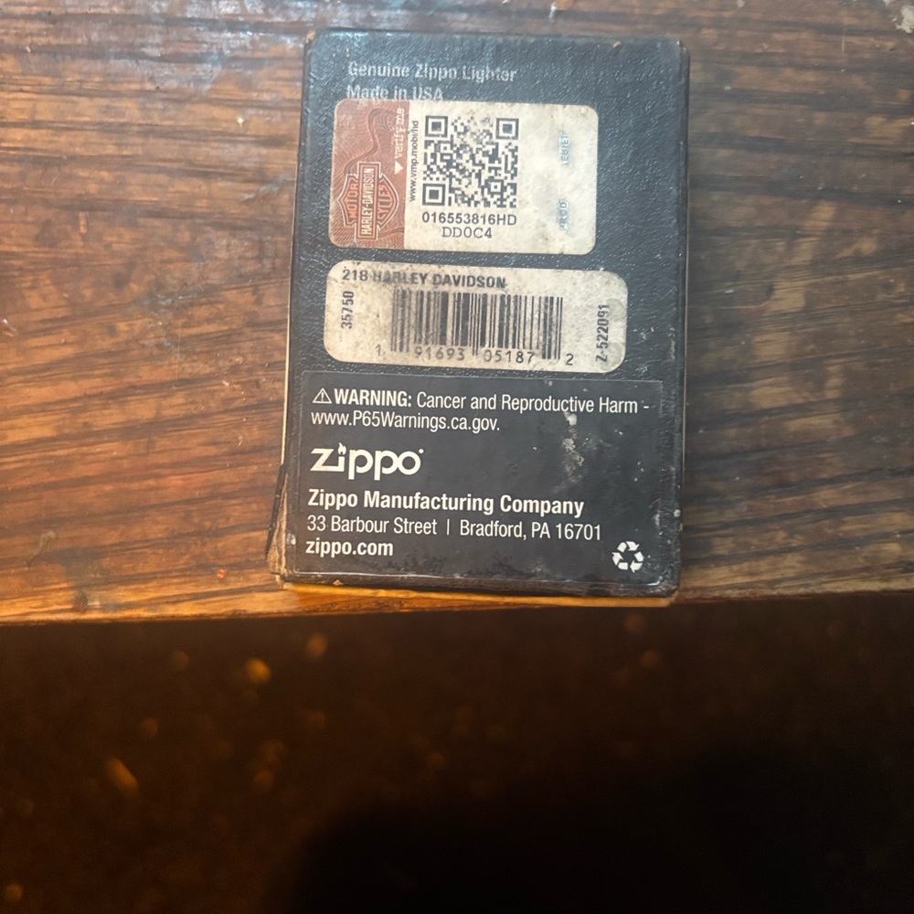 Harley-Davidson Black Zippo - Picture 6 of 7